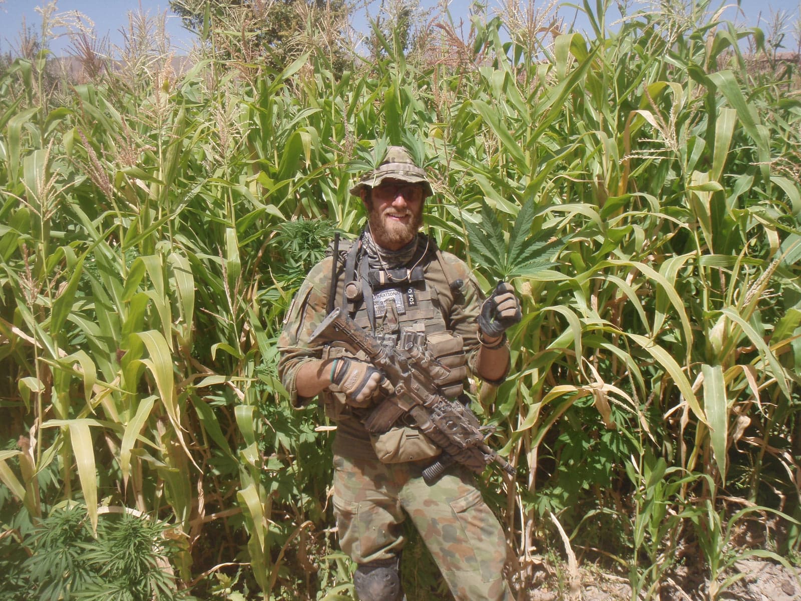 Adam Smith during his service with the Special Operations Task Group